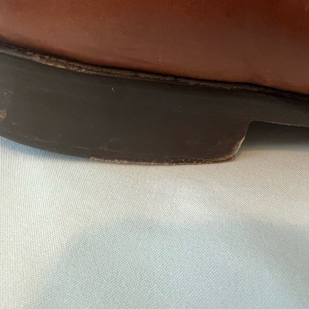 Bass Muzi Men’s Leather Fisherman Sandals Brown Size 11.5M Made in Brazil - Picture 9 of 14